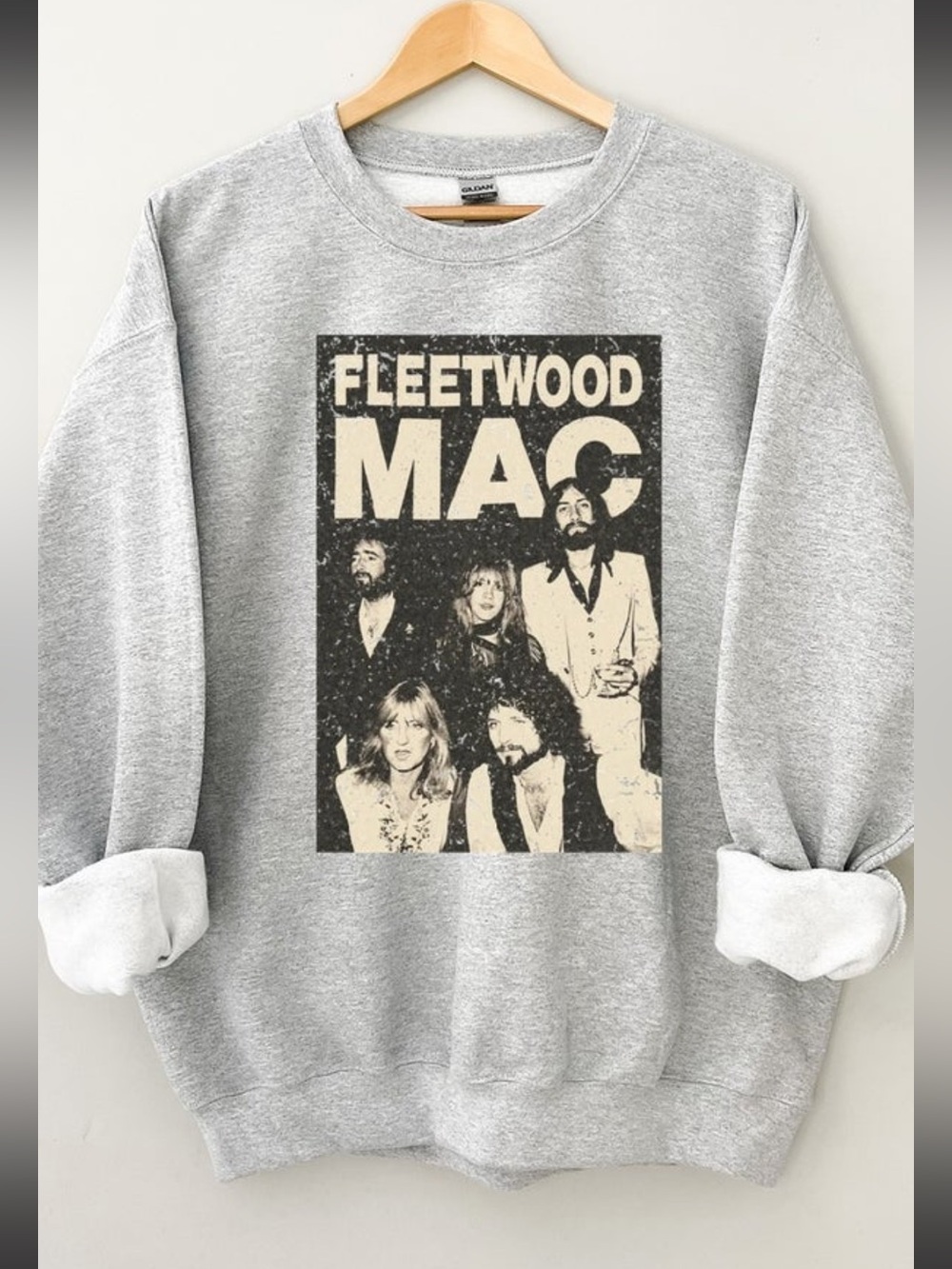 🩶 Fleetwood Mac Crewneck Sweater
